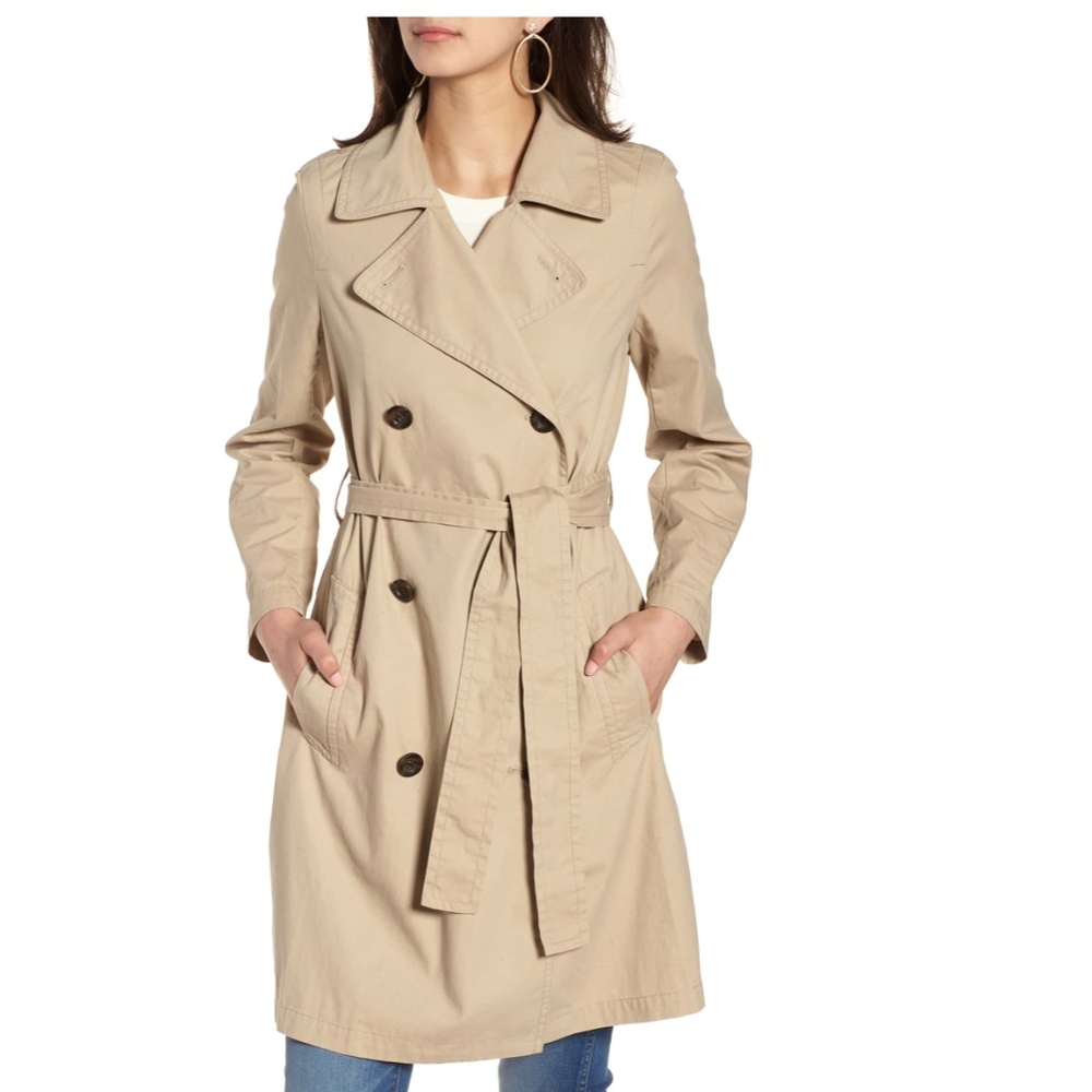 Madewell belted trench coat NWOT